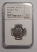 10 ZŁ BOLESŁAW PRUS 1983 NGC MS64