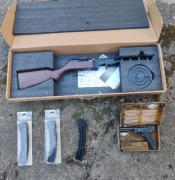 Zestaw WWII replika PPSZ41 + Luger P08 pistolet ASG/Airsoft