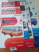 Gazetki różnych serii modeli, autosan, kamaz, star itp