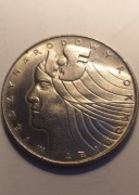 20 zł  Międzynarodowy Rok Kobiet 1975, ząbki stan bardzo dobry