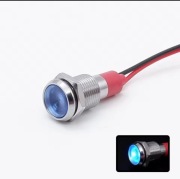 Metalowa lampka kontrolna Led wskaźnik 230v 