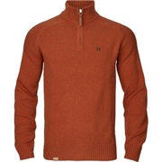 Härkila Vincent Merino Half Zip Pullover - Bombay brown