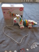 Jednorożec do ciągnięcia drewniany KidLand WWA