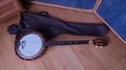 Banjo tenorowe MUSIMA 4-strunowe, made in DDR, stan idealny, pokrowiec
