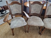 Krzesła holenderskie dębowe 6 szt.