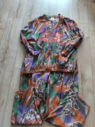Komplet damski 3XL buza spodnie efektowny misz masz oversize 48 viskoz