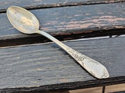 zabytkowa łyżeczka posrebrzana prawdopodobnie z fabryki Norblina