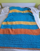 Duży pluszowy miękki koc z Alize Puffy 120x170 cm