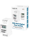LogiLink ET0010 ET0010-DIN-Rail programator czasowy