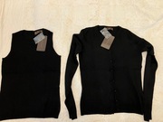 Zara 2x bliźniak czarny szary metki NOWE