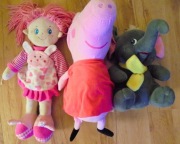 ŚWINKA PEPPA DUŻA LALA DUŻA SŁONIK