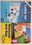 Zestaw 2 książek do klasy 5 podstawowej.