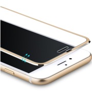 ALUMINIUM SZKŁO HARTOWANE IPHONE 6/6S SUPER CENA!! OCHRONNA SZYBKA