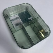 Organizer kuferek szkatułka I butelkowa zieleń I złote dodatki I Smukee