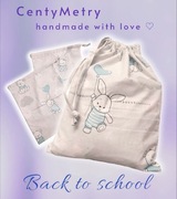 Worek szkolny króliki