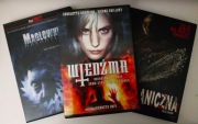TRZY FILMY DVD Wiedżma-Maglownica -Piła mech."
