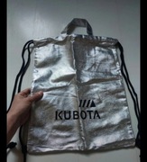 Torba, plecak polskiej firmy Kubota nowa srebny kolor.
