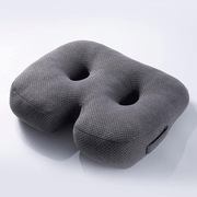 Poduszka ortopedyczna z podwójnym otworem czarna