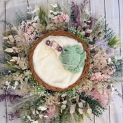 Wianek do sesji noworodkowej