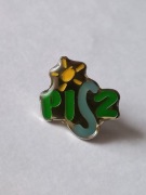 Herb logo miasta Pisz przypinka pin odznaka wpinka