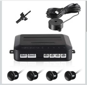 Czujniki parkowania cofania 4szt buzzer Black