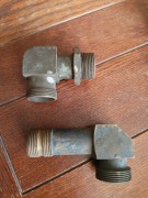 Stare zawory kształtki mosiądz vitange 