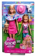 Lalka Barbie - zestaw 2 lalki z akcesoriami (HRM09)