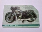 Karta telefoniczna Telekomunikacja Polska Sokół 600 RT