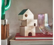 IKEA FALTLONN domek DEKORACJA lite drewno, zabawka