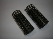 Koszyczek zanętowy metalowy polski z dociążeniem 80g dno 