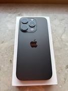 iPhone 15 Pro black titanium 128 GB 90%