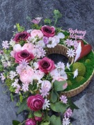 STROIK WIĄZANKA STROIKI na  grób cmentarz pomnik stroik dla mamy 