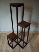 Kwietnik 3 poziomy LOFT industrialny 