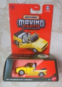 Matchbox Moving Parts __ 1987 Volkswagen Golf Cabriolet __