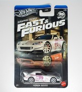 Hot Wheels Silver Honda S2000 Fast and Furious Graphic Remix