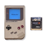 Game Boy Classic DMG-01 IPS + Flash - zestaw na prezent!