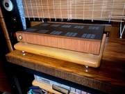 obudowa audio wentylowana- na DAC, Pre lub wzmacniacz- Gruba stal, fornir-