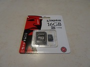 Karta micro SDHC 16GB Kingston calss 4
