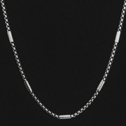 Naszyjnik 55 cm – splot belcher 3 mm, stal szlachetna, eleganckie pudełko