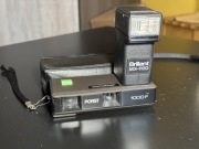 Aparat analogowy Porst Pocket 1000f + lampa błyskowa