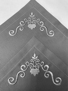 SERWETKI OBIADOWE ADAMASZEK BAWEŁNIANY SZARE 34/34