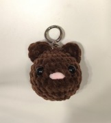 Breloczek szydełkowy miś 