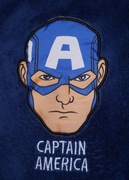 Ciepła piżama chłopięca 128/134 Avengers - Kapitan Ameryka