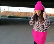 Bluza ocieplana witraż