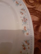 Półmisek w piękne kwiaty PRL