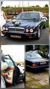 Jaguar XJ ślub,  wesle,  bal, wynajem samochodu.