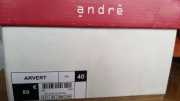 Buty ze skóry naturalnej ANDRE buty sportowe trzewiki