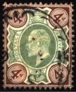 Wielka Brytania 1902 Mi 109A King Edward VII