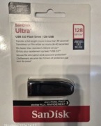 Pendrive SANDISK  Ultra 128GB, USB 3.0 Flash Drive