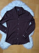 Bordowa koszula męska H&M rozmiar M